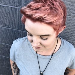 The Hair Collective - Rose gold hair