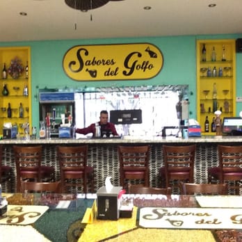 Sabores Del Golfo - The bar inside restaurant. - Seafood Near Me - Harlingen, Texas Sabores Del Golfo - The bar inside restaurant. - Seafood Near Me - Harlingen, Texas