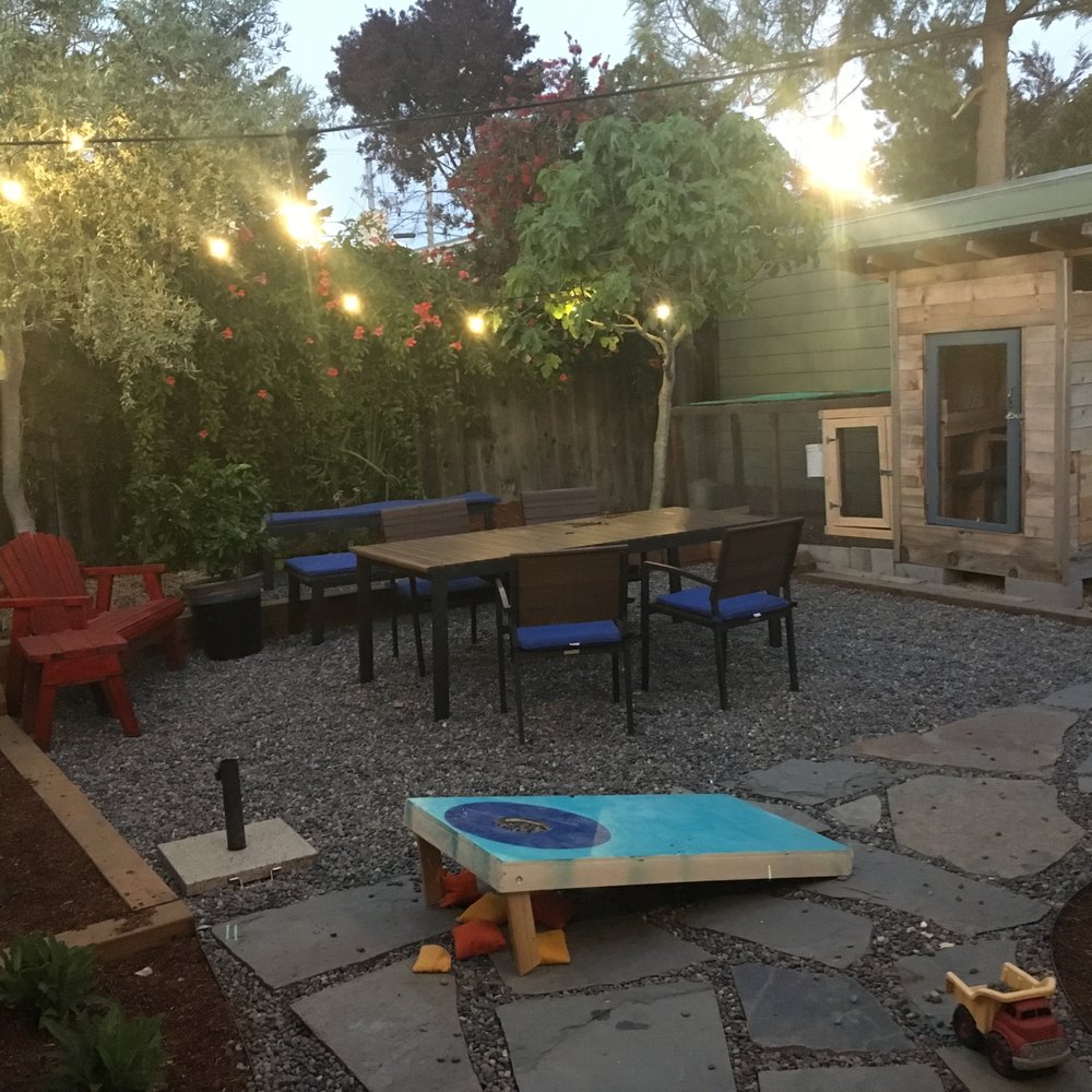 Here's our backyard after Terra Gardens redid the landscaping. Exactly what we wanted. Here's our backyard after Terra Gardens redid the landscaping. Exactly what we wanted.