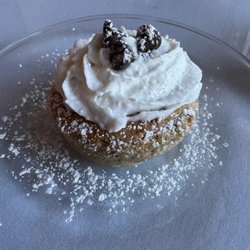 Mayor's Mansion - A chocolate chip and banana second of four breakfast courses.