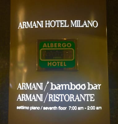 Armani Hotel by null