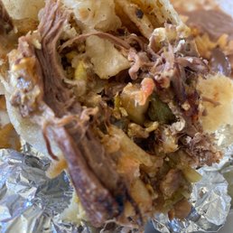 a close up of a burrito
