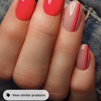 Apex Nails And Spa - What I wanted... only the lines on each finger was going to be $30 extra - Nail Salons Near Me - Falls Church, Virginia Apex Nails And Spa - What I wanted... only the lines on each finger was going to be $30 extra - Nail Salons Near Me - Falls Church, Virginia
