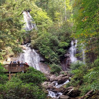 Anna Ruby Falls - The falls - Hiking Near Me - White, Georgia