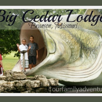 Big Cedar Lodge - Big mouth bass! Part of the miniature golf course on property. - Resorts Near Me - Ridgedale, Missouri Big Cedar Lodge - Big mouth bass! Part of the miniature golf course on property. - Resorts Near Me - Ridgedale, Missouri