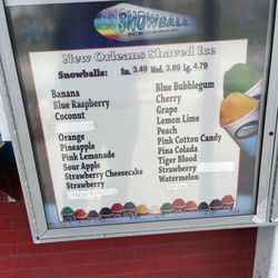 Snowball Ice Cream - The Snowball shaved ice