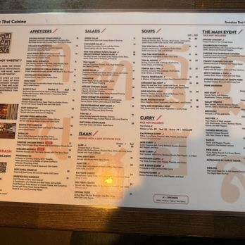 Sweetee Thai Cuisine - Menu - Thai Near Me - Cypress, California