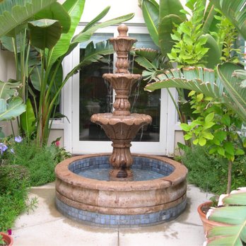 Pacific Pool and Spa - Courtyard fountain - Pool & Hot Tub Service Near Me