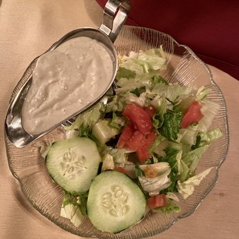 Sutter's Mill Restaurant - Sutter 's Side Salad with blue cheese dressing - Steakhouses Near Me - Simi Valley, California Sutter's Mill Restaurant - Sutter 's Side Salad with blue cheese dressing - Steakhouses Near Me - Simi Valley, California