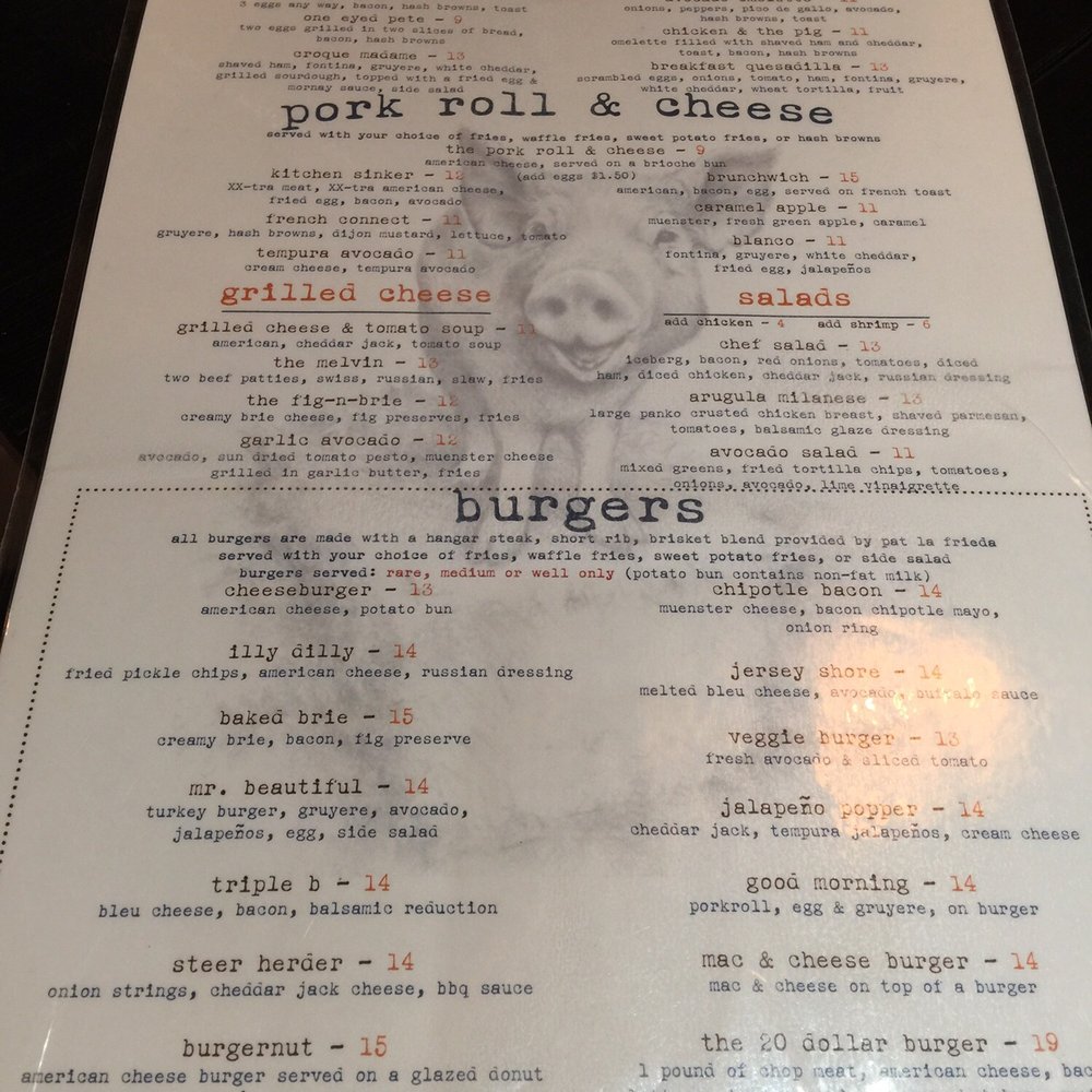 The Committed Pig - Menu - Breakfast & Brunch Near Me - Morristown, New Jersey The Committed Pig - Menu - Breakfast & Brunch Near Me - Morristown, New Jersey