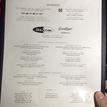 Star Cinema Grill - Menu - Cinema Near Me - South Barrington, Illinois Star Cinema Grill - Menu - Cinema Near Me - South Barrington, Illinois