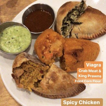 Empanada Mama - Hell's Kitchen - Empanadas. Spinach & Feta, Viagra and Spicy Chicken - Latin American Near Me - New York, New York Empanada Mama - Hell's Kitchen - Empanadas. Spinach & Feta, Viagra and Spicy Chicken - Latin American Near Me - New York, New York