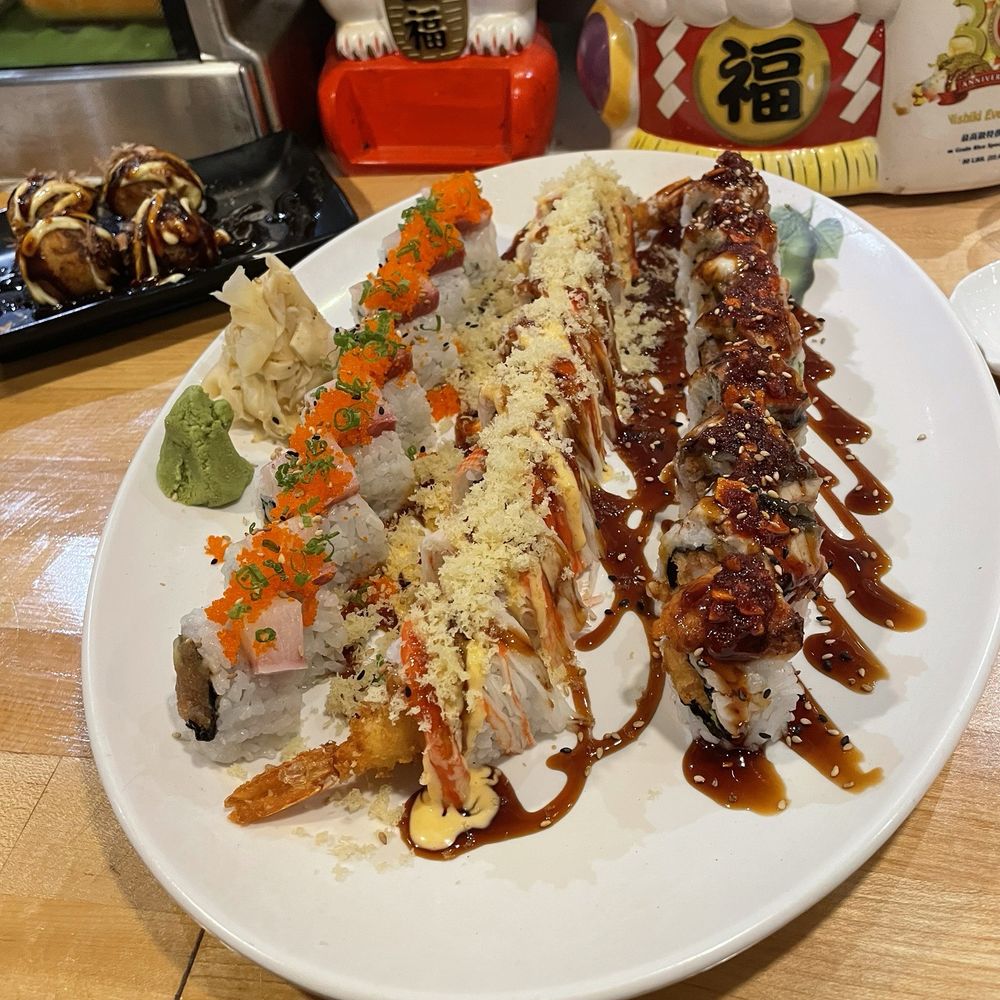Orient Express - Scrappy roll, kamikaze roll, Komodo roll - Chinese Near Me - Atlanta, Georgia Orient Express - Scrappy roll, kamikaze roll, Komodo roll - Chinese Near Me - Atlanta, Georgia
