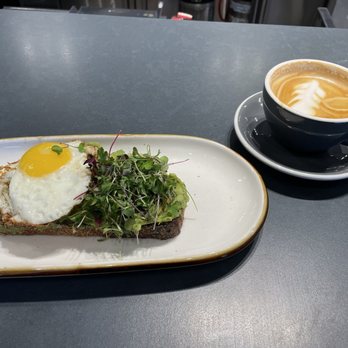 Coma Coffee Roasters - Loaded Avocado Toast and Cappuccino - Coffee Roasteries Near Me - Richmond Heights, Missouri Coma Coffee Roasters - Loaded Avocado Toast and Cappuccino - Coffee Roasteries Near Me - Richmond Heights, Missouri