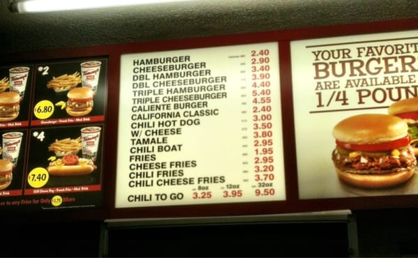 Menu photo 8 Original Tommy's Tujunga, CA