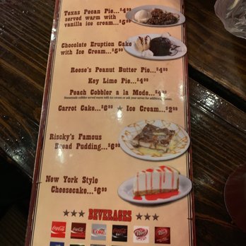 Riscky's BBQ - dessert options - Barbeque Near Me - Fort Worth, Texas Riscky's BBQ - dessert options - Barbeque Near Me - Fort Worth, Texas