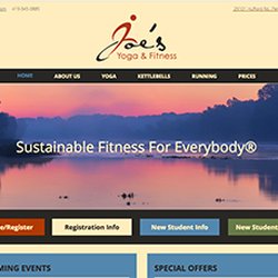 Joe's Yoga & Fitness - Check out our website