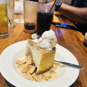 Twin Peaks - Cinnamon Toast Crunch CheesecakeCheesecake - Sports Bars Near Me - Jacksonville, Florida Twin Peaks - Cinnamon Toast Crunch CheesecakeCheesecake - Sports Bars Near Me - Jacksonville, Florida