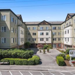 Exterior photo of Webster Court Senior Apartments - Kent, Washington Exterior photo of Webster Court Senior Apartments - Kent, Washington