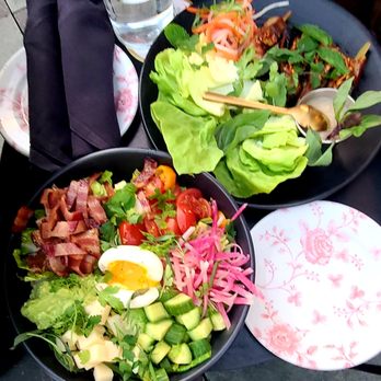 Charmaine’s - Chopped salad and pork belly lettuce wraps - Lounges Near Me - San Francisco, California
