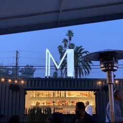 M on High Restaurant - Outside bar and patio