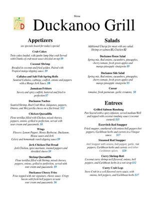 Menu photo 4 Duckanoo Grill Stone Mountain, GA