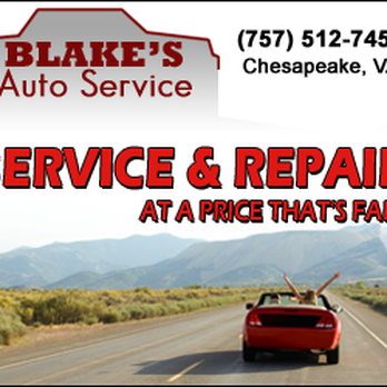 Blake's Auto Service - Auto Repair Near Me - Chesapeake, Virginia Blake's Auto Service - Auto Repair Near Me - Chesapeake, Virginia