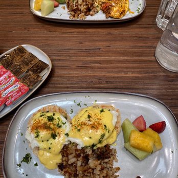 Twist fells point - chesapeake eggs benedict (front) california omelette (back) - Mediterranean Near Me - Baltimore, Maryland Twist fells point - chesapeake eggs benedict (front) california omelette (back) - Mediterranean Near Me - Baltimore, Maryland