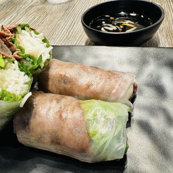 Saigon Eden - Bo Nuong Cuon/Charbroiled Beef Spring Rolls - Vietnamese Near Me - Chino Hills, California Saigon Eden - Bo Nuong Cuon/Charbroiled Beef Spring Rolls - Vietnamese Near Me - Chino Hills, California