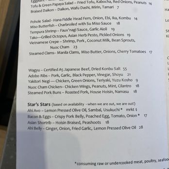 Star Noodle - Menu - Asian Fusion Near Me - Lahaina, Hawaii Star Noodle - Menu - Asian Fusion Near Me - Lahaina, Hawaii