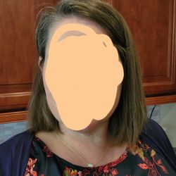 Great Clips - Planters Station - My hair before
