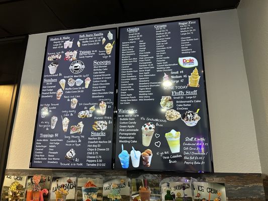 Flavors Snoballs & Ice Cream by null
