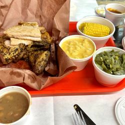 Cooper's Old Time Pit Bar-B-Que - Chicken and turkey w/sides