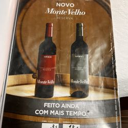 A Peixaria - Wine list.