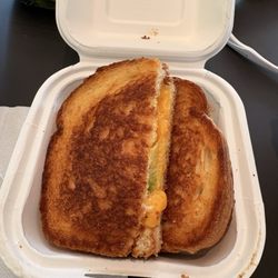 Grilled cheese with avocado