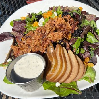 Eclectic Bar and Grill - Pear Salad (subbed ranch dressing) - Burgers Near Me - Silverthorne, Colorado