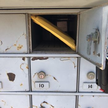 US Post Office - License plate frame in mailbox. - Post Offices Near Me - Santa Maria, California