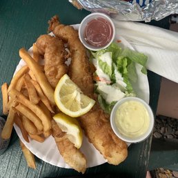 Fish and chips Fish and chips
