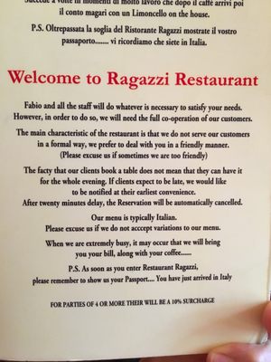 Menu photo 6 Ragazzi Dalkey, D