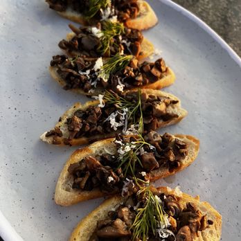 Prosper Wine House - Wild mushroom truffle bruschetta - Wine Bars Near Me - Prosper, Texas Prosper Wine House - Wild mushroom truffle bruschetta - Wine Bars Near Me - Prosper, Texas