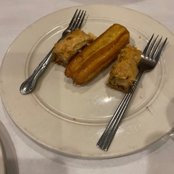 New Reza's Restaurant - Desert. Bamia and baklava - Buffets Near Me - Oak Brook, Illinois