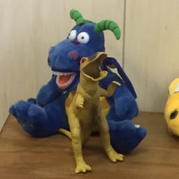 Stuffed animals with real teeth make an excellent visual aide for nervous kiddos. Stuffed animals with real teeth make an excellent visual aide for nervous kiddos.