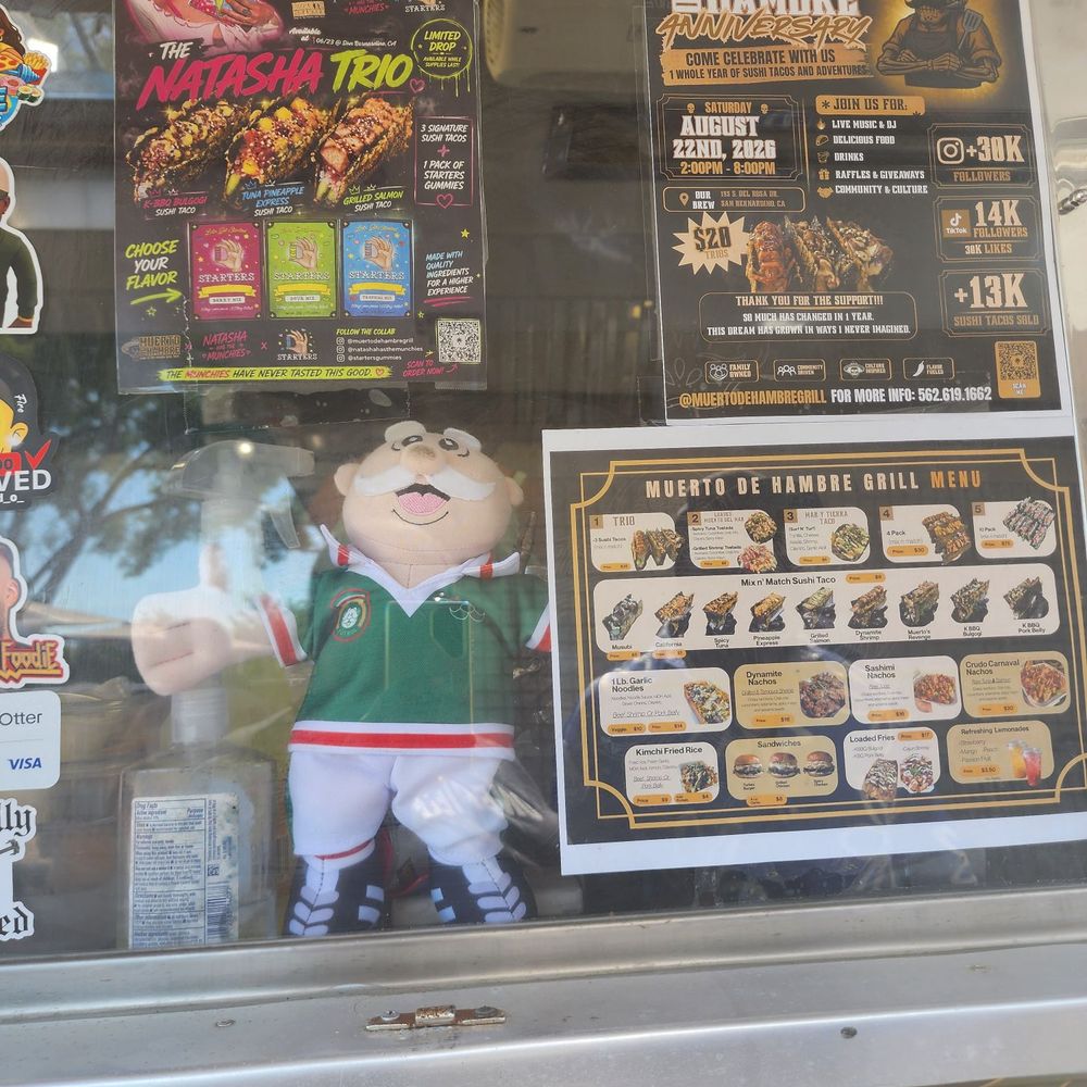 Muerto De Hambre Grill - Menu - Food Trucks Near Me - Rialto, California Muerto De Hambre Grill - Menu - Food Trucks Near Me - Rialto, California