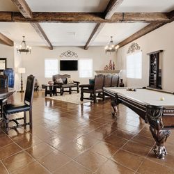 Montecito Apartments - Clubhouse with Pool table