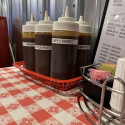 Smoky's House BBQ - I liked the Chipotle Mango; not as hot as Blk Dog Chipotle mixed w S. Carolina.