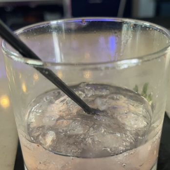 The Momo Lounge - Strawberry Gin and Tonic. I let it sit a bit. - American Near Me - Albuquerque, New Mexico