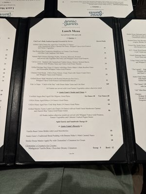 Menu photo 1 Annie Gunn's Chesterfield, MO