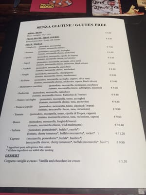 Menu photo 8 Pizzeria Ae Oche Venezia, VE Menu photo 8 Pizzeria Ae Oche Venezia, VE