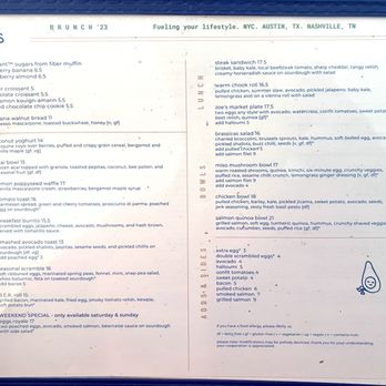Two Hands - Menu - Cafes Near Me - New York, New York Two Hands - Menu - Cafes Near Me - New York, New York