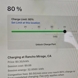 Charging to 80% total $9.86